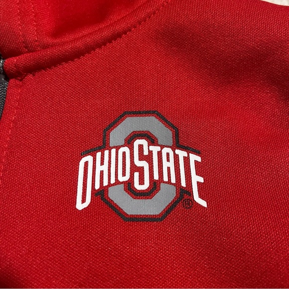 NCAA Ohio State Buckeyes Colosseum Red and Gray Hoodie Size 3T - Picture 3 of 8